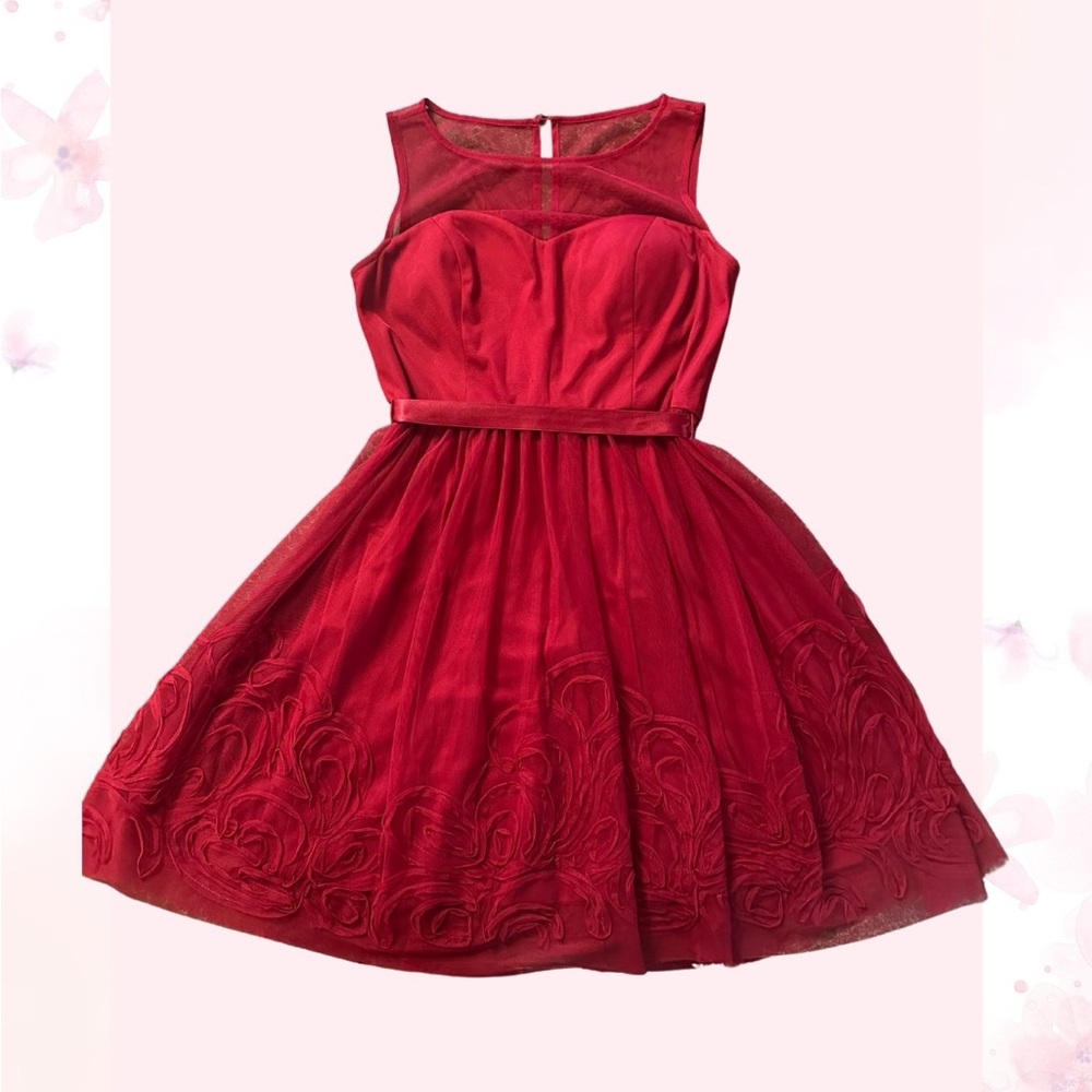 Evening Red Dress